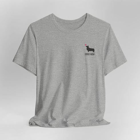 Corgi T- Shirt for Women - Corgi Mom Tee for Women